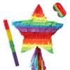 Cinco De Mayo Star Pinata 12.6 x 12.6 inches. Fiesta Party Supply for Fiesta Taco Party, Luau Event Photo Props, Mexican Theme Decoration, Carnivals Festivals, Taco Tuesday Event view 1