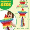 Cinco De Mayo Star Pinata 12.6 x 12.6 inches. Fiesta Party Supply for Fiesta Taco Party, Luau Event Photo Props, Mexican Theme Decoration, Carnivals Festivals, Taco Tuesday Event view 2
