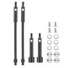 1Set Steel Drive Stub Axles CVD Front & Rear Joint Drive Shaft for 1/24 Axial SCX24 90081 RC Crawler Car view 1