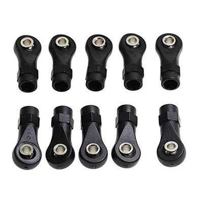10Pcs Plastic Rod End Link Linkage Balls Joint for 1/10 RC Car Crawler Axial SCx10 II 90046 TRx4,C