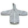 FIGLot 1/12 Grey Zipper Hoodie for M Legends Mezco WWE Muscular Body (Figure NOT Included) view 1