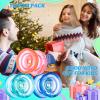 MAGICYOYO K2 Crystal Yoyo Pack of 3, Responsive Yo Yo for Kids, Professional Dual Purpose Yo-yos Replacement Unresponsive Bearing for Adults/Advanced+18 Strings+Accessory Kit(Green+Blue+Orange) view 3