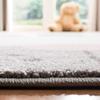 SAFAVIEH Carousel Kids Collection Area Rug - 8' Round, Pink & Grey, Bunny Ear Design, Non-Shedding & Easy Care, Ideal for High Traffic Areas for Boys & Girls in Playroom, Nursery, Bedroom (CRK168P) view 3