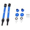 TRAXXAS MAXX MONSTER TRUCK Harden Steel+Aluminum Front/Rear Adjustable CVD Drive Shaft+Hex Adapter+Wheel Lock(suitable For+20mm Widening Kit) - 14pc set - GPM TXMS143F/RS [TXMS143F/RS] view 1
