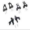 GPM Alum Front C-Hubs + Front & Rear Knuckle Arms Black : 1/10 Kraton 4S BLX view 1