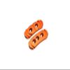 GPM Racing Aluminum Fixed Gear Adapter Orange : Rustler 4x4 VXL view 1