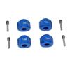 AXIAL Racing SCX10 III JEEP WRANGLER Aluminum Wheel Hex Adapters +3mm - 8pc - GPM SCX3010/+3M [SCX3010/+3M] view 1