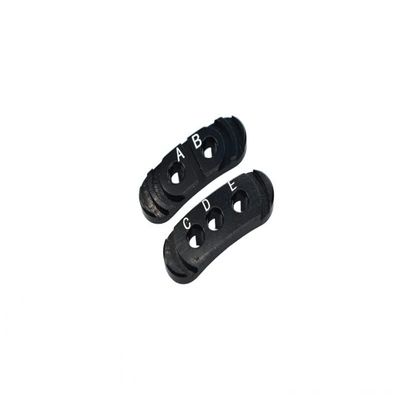 GPM Racing Aluminum Fixed Gear Adapter Black : Rustler 4x4 VXL