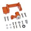 GPM Alum Servo Mount +25T/ Horn w/Built-in Spring Orange : KRATON/Outcast 8S BLX view 1