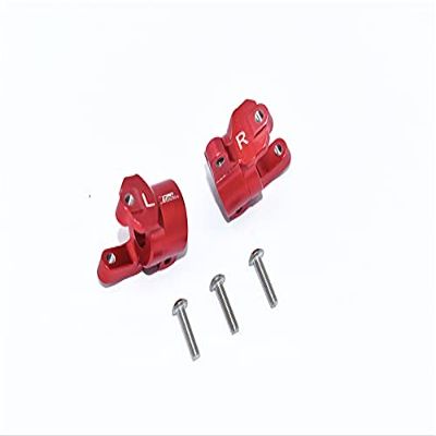 GPM Racing Aluminum Front C Hubs Red : Element Enduro Sendero Trail Truck