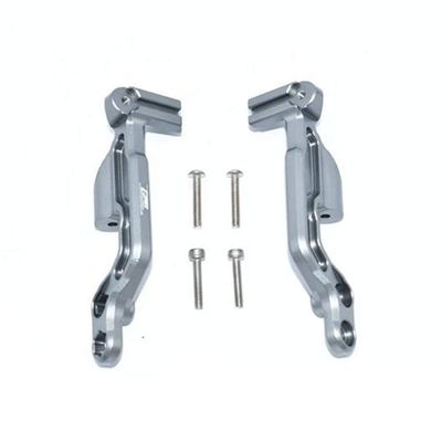 GPM Racing Aluminum Rear Body Post Fixed Mount Grey : 1/7 Infraction 6S BLX