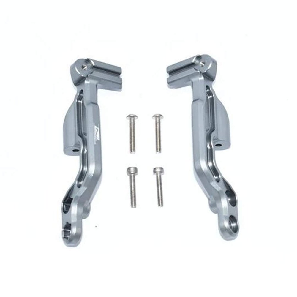GPM Racing Aluminum Rear Body Post Fixed Mount Grey : 1/7 Infraction 6S BLX