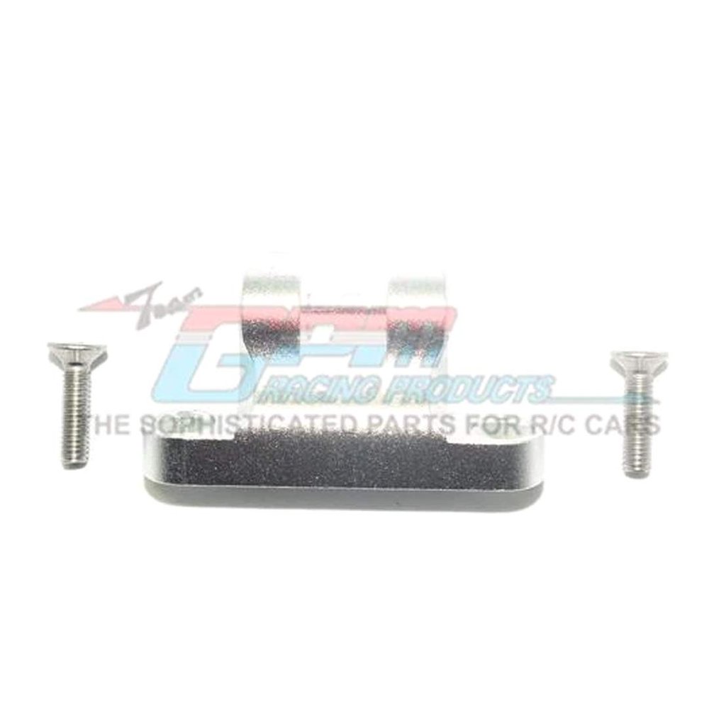 GPM Racing Aluminum Roll Bar Retainer Silver : 1/8 Outcast 6S BLX