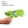 ArtCreativity Light Up Super Spinning T-Rex Blaster, Spinning LED and Cool Sound Effects, 11 Inch Light Up Toy Gun for Kids, Batteries Included, Great Gift Idea for Boys & Girls view 4