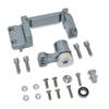 GPM Alum Servo Mount +25T/ Horn w/Built-in Spring Grey : KRATON/Outcast 8S BLX view 1