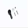 GPM Alum 25T Servo Horn Black w/Built-in Spring : 1/8 KRATON/Outcast/Notorious/Typhon view 1