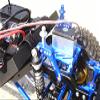 GPM Aluminum Front Shock Mount - Green : Element Enduro Sendero Trail Truck view 3