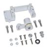GPM Alum Servo Mount +25T/ Horn w/Built-in Spring Silver : KRATON/Outcast 8S BLX view 1