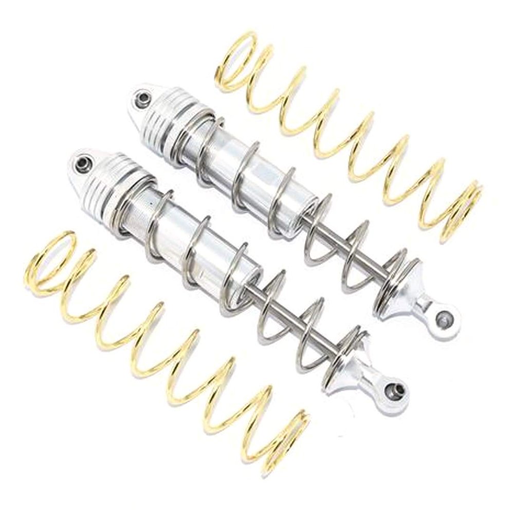GPM Alum Rear Thickened Spring Dampers 187mm Silver : 1/5 8S BLX Kraton/Outcast