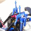 GPM Aluminum Rear Shock Mount - Green : Element Enduro Sendero Trail Truck view 3