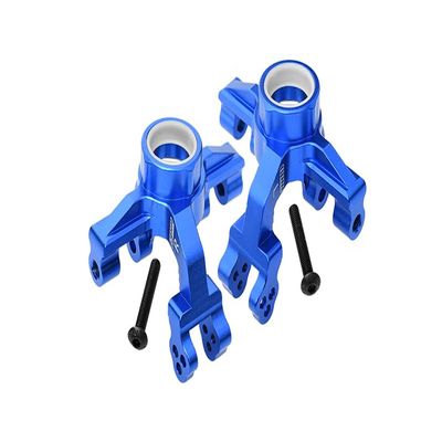 GPM Aluminum Front Knuckle Arms -4Pc Set for ARRMA1/10 4Wd Kraton 4X4 4S Blx-Ara102690 (Blue)