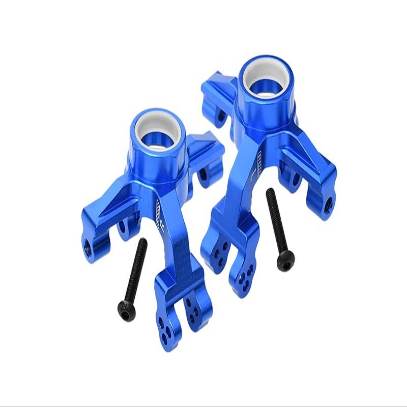 GPM Aluminum Front Knuckle Arms -4Pc Set for ARRMA1/10 4Wd Kraton 4X4 4S Blx-Ara102690 (Blue)