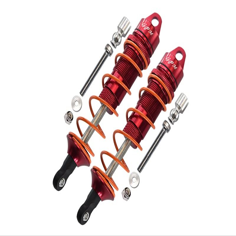GPM Aluminum Rear Adjustable Dampers 110mm Red : 6S BLX Senton & Typhon