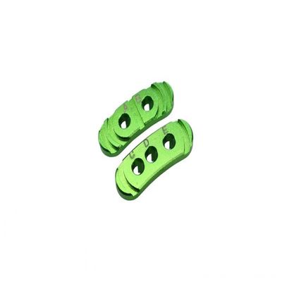 GPM Racing Aluminum Fixed Gear Adapter Green : Rustler 4x4 VXL