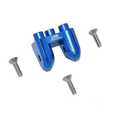 GPM Alum Front Lower Suspension Link Stabilizer Blue : 1/5 8S Kraton & Outcast