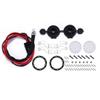GPM R/C Scale Accessories Bumper Spotlight Black : SCX10 II/III/TRX-4/6 view 1