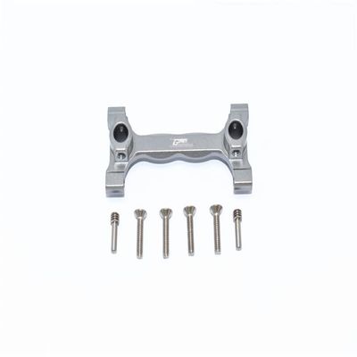 GPM Aluminium Rear Chassis Brace - Grey : Axial SCX10 III Jeep JL Wrangler