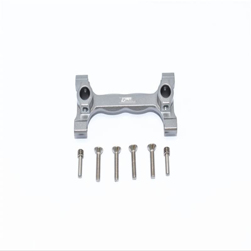 GPM Aluminium Rear Chassis Brace - Grey : Axial SCX10 III Jeep JL Wrangler
