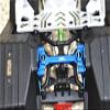 GPM Aluminium Rear Chassis Brace - Grey : Axial SCX10 III Jeep JL Wrangler view 2