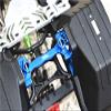 GPM Aluminium Rear Chassis Brace - Grey : Axial SCX10 III Jeep JL Wrangler view 3