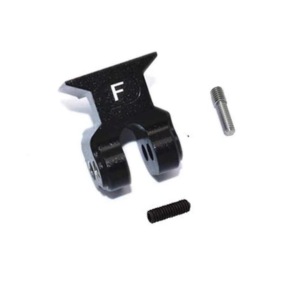 GPM Aluminum Front Suspension Link Stabilizer -3Pc Set for ARRMA1/10 4Wd Kraton 4X4 4S Blx-Ara102690 (Black)