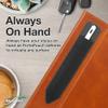 BoxWave Stylus Pouch Compatible with Leapfrog LeapPad Academy - Stylus PortaPouch, Pen Stylii Holder Carrier Portable Self-Adhesive - Jet Black view 4