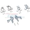 GPM Alum Front C-Hubs + Front & Rear Knuckle Arms Grey : 1/10 Kraton 4S BLX view 1