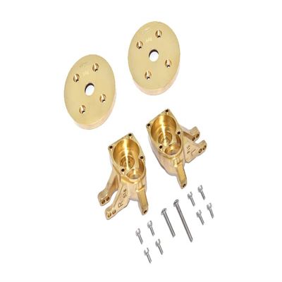 AXIAL Racing CAPRA 1.9 UNLIMITED Brass Front Knuckle Arms heavy Edition -14pc set - GPM SCX3021X