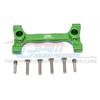 GPM Aluminium Rear Chassis Brace - Green : Axial SCX10 III Jeep JL Wrangler view 1