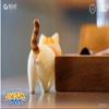 ACTOYS Neko 4.3 inch cat Model Cute Figure Animal Figurines Swing cat view 3