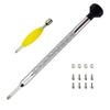 WDTMEEZU Professional Fingerboard Tool Kit Finger Skateboard Tool Fingerboard Screw Driver Fingerboard Nut Driver Fingerboard Screws and Nuts kit Finger Toy Tool view 1