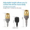 Anbee Upgrade CNC Aluminum Controller Stick Replacement Joystick Thumb Rocker Compatible with DJI FPV Drone view 4