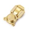 Que-T Brass Axle Diff Cover Front Rear Diff Housing Upgrade for 1/24 Axial SCX24 Deadbolt C10 JLU CRC B-17 AXI00005 AXI00006 RC Car view 3