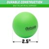 GoSports Street Hockey Ball 6 Pack - Low Bounce 2.5 Inch Balls view 3