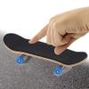 HURRISE Complete Fingerboard Pro, Handmade Wooden Maple Board, 32mm x 97mm, Bearing Wheels and Trucks view 2