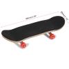 HURRISE Wooden Finger Skateboard, Maple Alloy Mini Skateboard, Red, Stress Relief Gift for Adults and Kids view 4