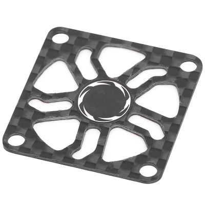 RC Cooling Fan Cover, Lightweight Carbon Fiber Electric Motor Fan Cover 30mm Size for RC Cars, Boats, and Hobbyists