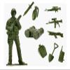 Soldiers Military Base Large Number Of Elements Figures Set Set For Small Army Lovers Battle Tanks Cars Fighters Trees Rockets Weapons Construction Military Reconstruction (307 Pieces) view 3