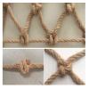 Decor Net Safety Hemp Rope Birds Net Child Stairs Fence Outdoor Plant Net Heavy Duty Cargo Net Kids Swing Protection Playground Railing (Size : 2 * 2m(7 * 7ft)) view 2