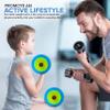 Modern Innovations Kids Weight Set (2 Pack) Toy Dumbbells, Baby Dumbbell Workout Weights, Fun Fitness and Exercise Equipment for Toddlers - Blue, Green, Red view 4